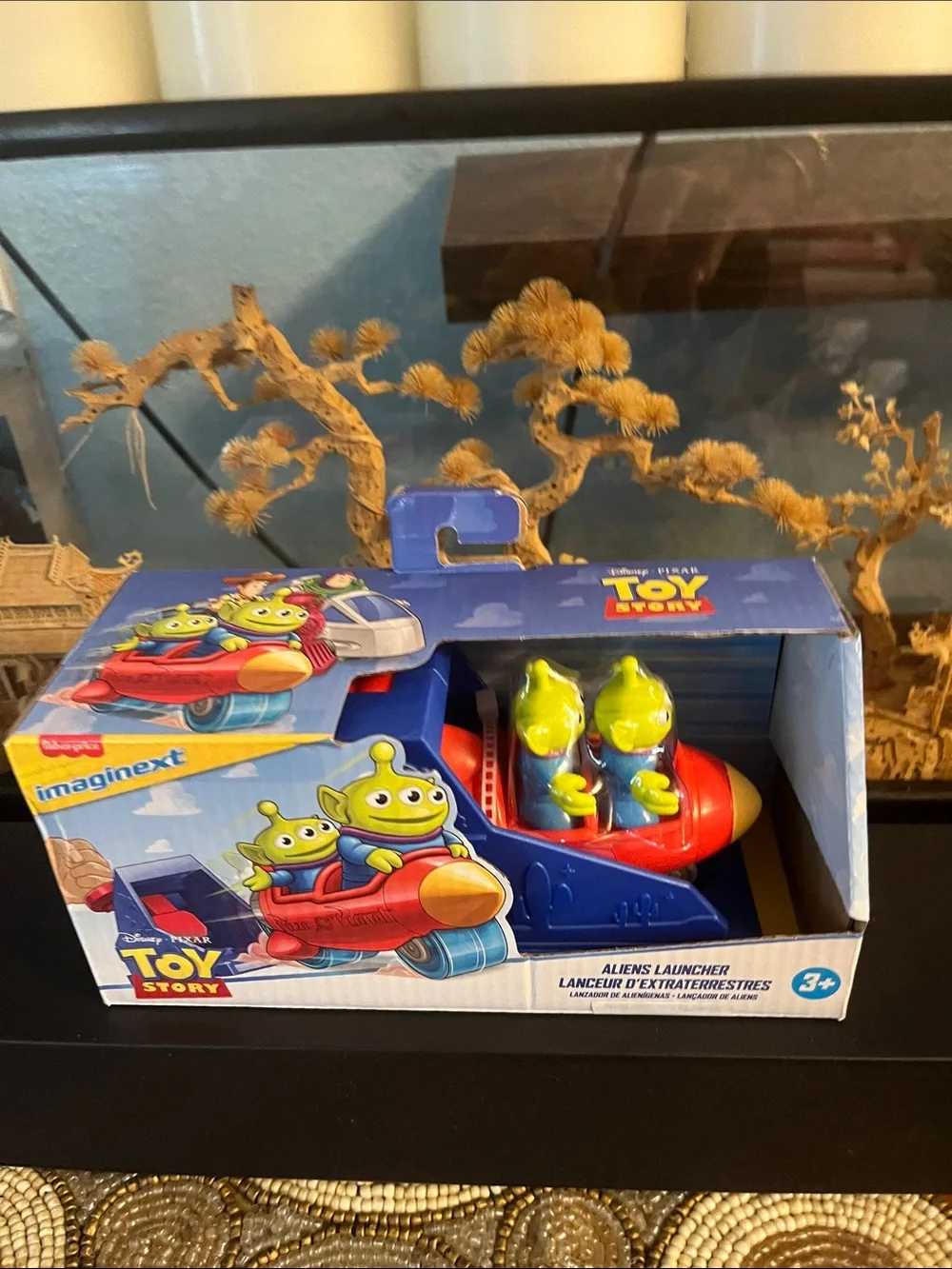 Fisher-Price Imaginext Toy Story Alien Launcher - Blue, Red, Green
